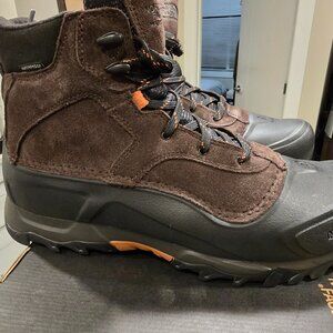 The North Face Men's Snowfuse Boot Boots Size 10 US Coffee Brown / TNF Black NEW